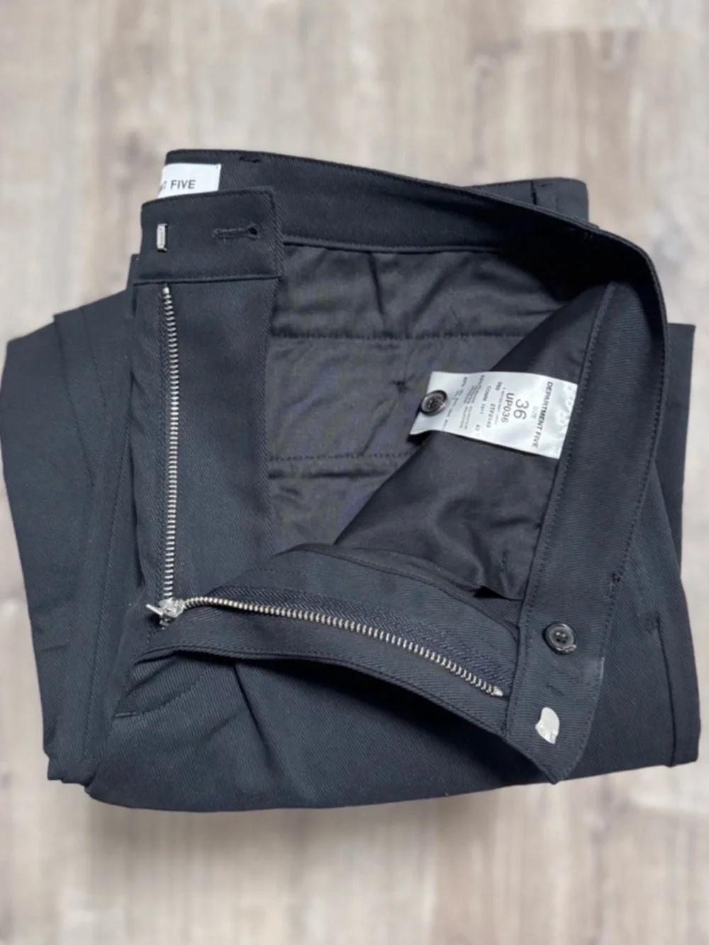 NWT Department Five E-Motion Pant Largo in Black (999 Nero)